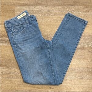 Pilcro and the Letterpress Size 28 Light Blue Straight Leg Jeans